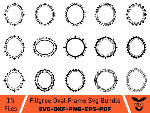 A Design Review: The Filigree Oval Frame Svg Bundle