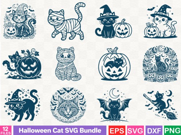 A Halloween Cat SVG Bundle Review for Commercial Product Creation