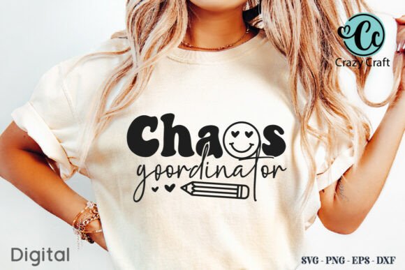 Chaos Coordinator: A T-Shirt Design for Authentic Branding