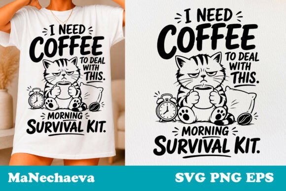 My Client’s Grumpy Cat & Coffee Graphic Needed a Polished Edge