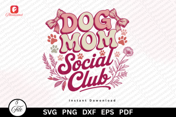 Reviewing a Coquette Dog Mom Graphic for Creative Businesses