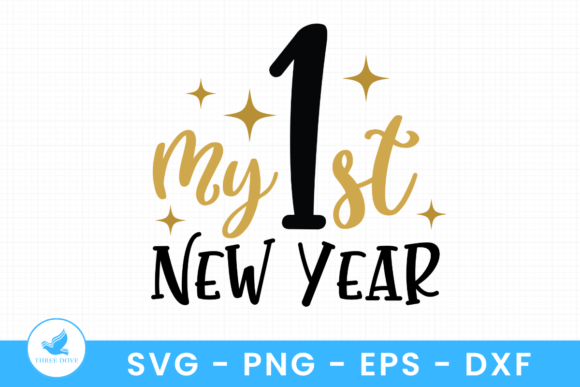 Reviewing a New Year SVG Design for T-Shirt Graphics