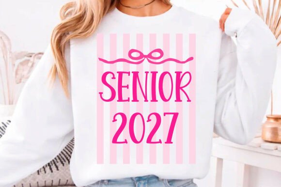 Senior 2027 Graphics for T‑Shirt Designs & Campaigns