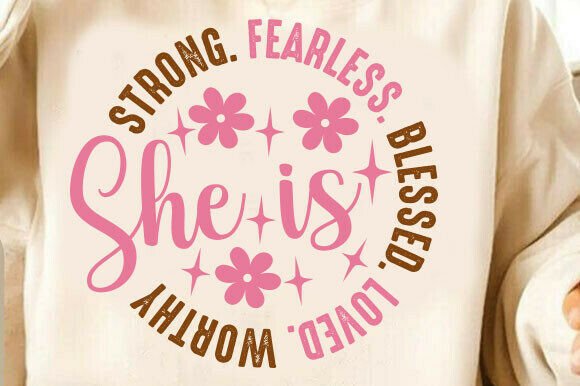 She is Me SVG: A Versatile Empowerment Graphic for Product Design